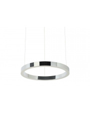 Lampa wisząca RING 40 srebrna - LED, stal polerowana