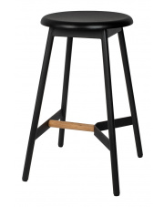 Krzesło barowe LAYKO czarne