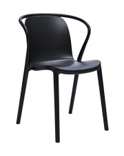 Krzesło SPARKS czarne - polipropylen
