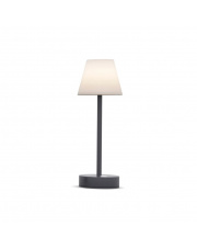 NEW GARDEN lampa stołowa LOLA SLIM 30 BATTERY anthracite