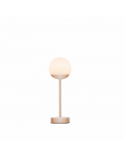 NEW GARDEN lampa stołowa NORAI SLIM 35 BATTERY brass