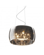 CRYSTAL P0076-05L-F4FZ dekoracyjna lampa wisząca w kolorze chromu z kryształkami Zuma Line