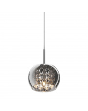 CRYSTAL P0076-01A-F4FZ dekoracyjna lampa wisząca w kolorze chromu z kryształkami Zuma Line