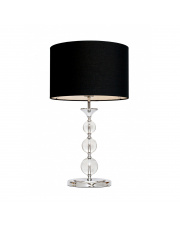 REA RLT93163-1B lampa stołowa w kolorze czerni i chromu Zuma Line