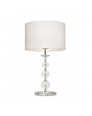 REA RLT93163-1W lampa stołowa w kolorze bieli i chromu Zuma Line