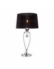 Lampa stołowa Bello RLT93224-1B Zuma Line nowoczesna lampa kryształowa w kolorze czarnym