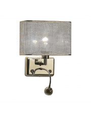 Kinkiet Blink P0173-07W Zuma Line lampa ścienna w kolorze srebrnym
