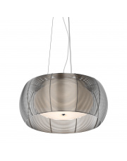 Lampa wisząca Tango MD1104-2 Zuma Line nowoczesna lampa w kolorze srebrnym