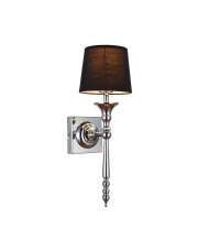 CLOE RLB94875-1 dekoracyjna lampa ścienna w kolorze czerni i chromu Zuma Line