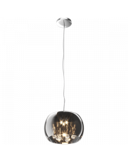 CRYSTAL II  P0076-03E-F4FZ dekoracyjna lampa wisząca w kolorze chromu z kryształkami Zuma Line