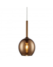 Lampa wisząca Monic Copper MD1629-1 Zuma Line nowoczesna oprawa wisząca w kolorze miedzianym