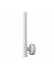 Kinkiet Loya W0461-02B-S8S8 Zuma Line minimalistyczna lampa ścienna w kolorze białym