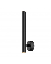 Kinkiet Loya W0461-02B-L8L8 Zuma Line nowoczesna, czarna lampa ścienna w stylu minimalistycznym