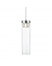 GEM P0389-01D-F4AC lampa wisząca w kolorze chromu z kryształowym akcentem Zuma Line