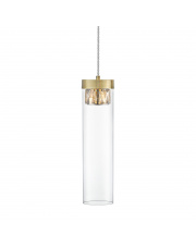 GEM P0389-01D-0FD2 lampa wisząca w kolorze antycznego brązu z kryształowym akcentem Zuma Line