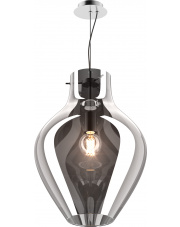 BRESSO P19066A-D38 transparentna lampa wisząca w kolorze chromu Zuma Line