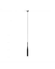 CONTE MD1998-1BL minimalistyczna lampa wisząca w kolorze czarnym Zuma Line