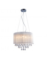 Lampa wisząca Verona  RLD92174-8A Zuma Line dekoracyjny kryształowy żyrandol w kolorze białym