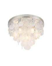 PARDO 18365L szklana lampa sufitowa w kolorze chromu Zuma Line