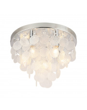 PARDO 18366 szklana lampa sufitowa w kolorze chromu Zuma Line