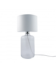 SAMASUN TRANSPARENT 5500WH dekoracyjna lampa stołowa w kolorze białym Zuma Line