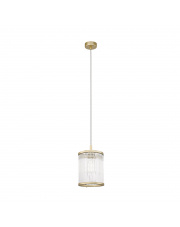 SERGIO P0528-01F-V6AC lampa wisząca w kolorze złotym Zuma Line