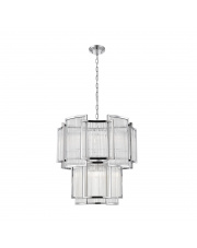 SERGIO P0528-08A-F4AC dekoracyjna lampa wisząca w kolorze chromu Zuma Line