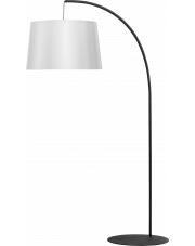 Lampa podłogowa KALAIYA 3067 Zuma Line nowoczesna lampa w kolorze biało-czarnym