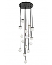 Lampa wisząca CANNON DISC 16 grafitowy chrom