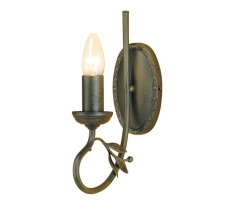 Kinkiet Olivia OV1 BLK/GLD Elstead Lighting 