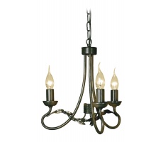 Żyrandol Olivia OV3 BLK/GLD Elstead Lighting 