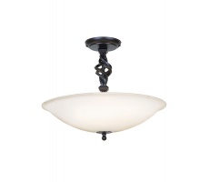 Lampa sufitowa Pembroke PB/SF/A BLK Elstead Lighting 