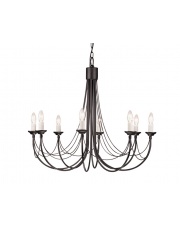 Żyrandol Carisbrooke CB8 BLK Elstead Lighting 