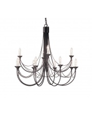 Żyrandol Carisbrooke CB12 BLK Elstead Lighting 