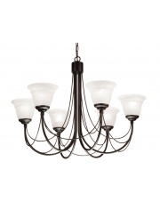 Żyrandol Carisbrooke CB6 BLK Elstead Lighting 