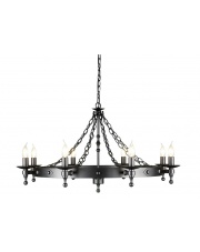 Żyrandol Warwick WR8 GR Elstead Lighting 