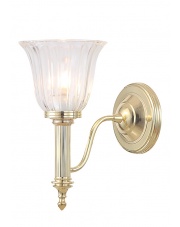 Kinkiet łazienkowy Carroll BATH/CARROLL1 PB Elstead Lighting