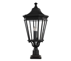 Lampa stojąca zewnętrzna Cotswold Lane FE/COTSLN3/L BK Feiss