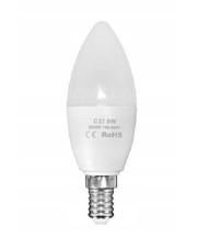 Żarówka LED E14 mleczna 5W 6000K DL