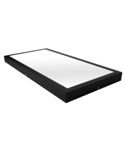 Panel led natynkowy 60x30cm 36w DL 3000K plafon czarny prostokątny