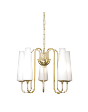 MAGNUM 5 1127 lampa wisząca w kolorze złotym Zuma Line