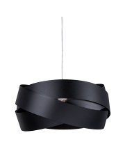 1114 Lampa wisząca TORNADO 40 cm czarna/black