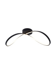 ERDA 19600C-BK lampa sufitowa w kolorze czarnym Zuma Line