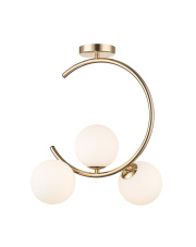 MOLECULE C0454-03Q-F7AA lampa sufitowa w kolorze złotym Zuma Line