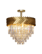 LYON C23910/9 lampa sufitowa w kolorze złotym Zuma Line