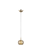 CRYSTAL P0076-01A-F7HF lampa wisząca w kolorze złotym Zuma Line