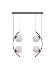 HELIX 4 5016 lampa wisząca w kolorze czarno-białym Zuma Line