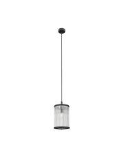 SERGIO P0528-01F-P7AC lampa wisząca w kolorze czarnym Zuma Line