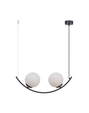 WAVE 5012 lampa wisząca w kolorze czarnym Zuma Line