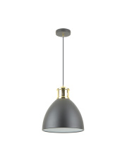 MENSA A8050L-SBK lampa wisząca w kolorze czarno-złotym Zuma Line 